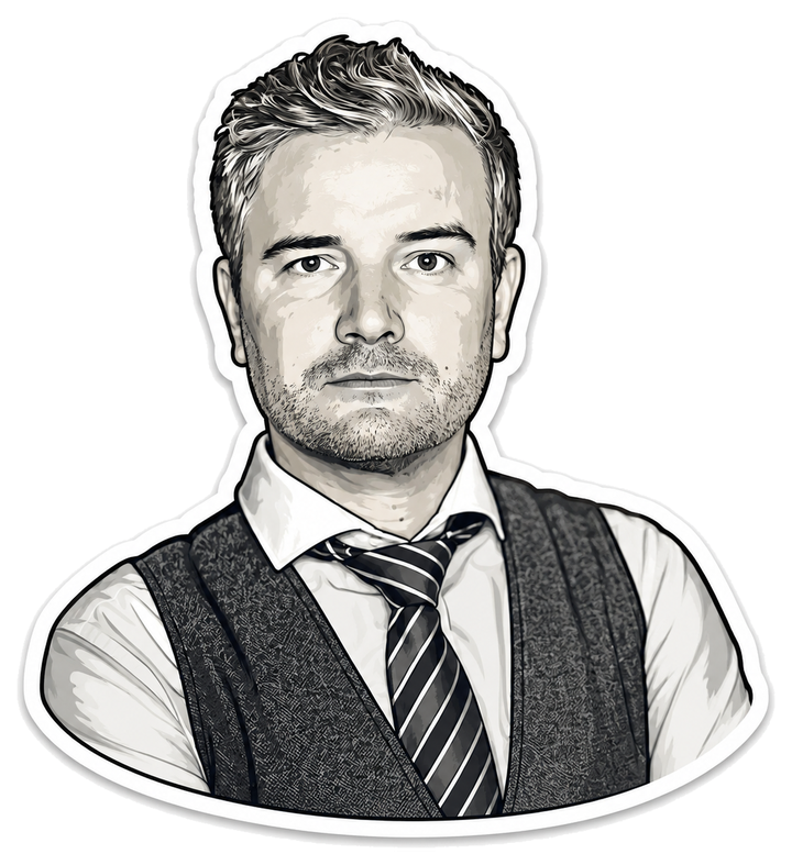 Gezeichneter Sticker von Philipp Klöckner (Pip)